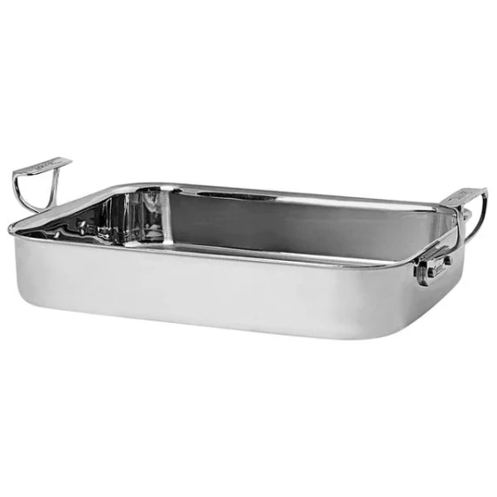 Spring USA Primo! 6 Qt. Roasting Pan with Stainless Steel Handles 8165-60