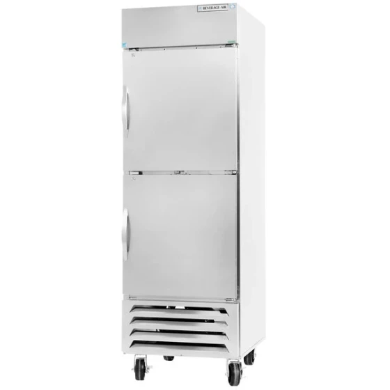 Beverage-Air HBF23HC-1-HS 27" Bottom Mounted Half Door Reach-In Freezer