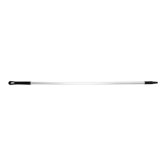Carlisle Sparta 40226EC03 60" Black Threaded Aluminum Broom / Squeegee Handle