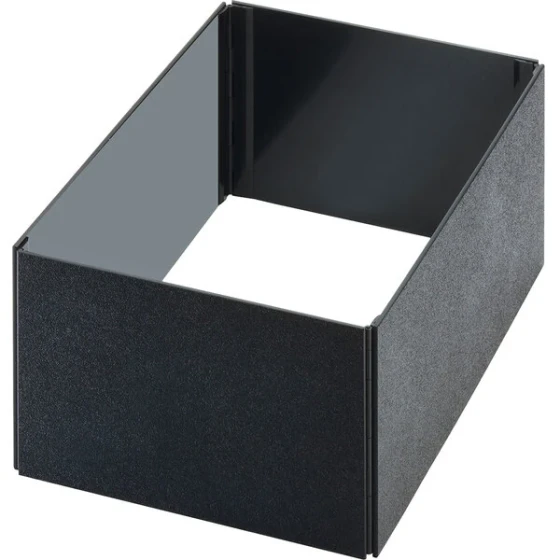 Cal-Mil BH4618-13 Black Folding Ice Housing - 18" x 26" x 6"