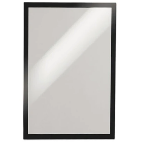 Durable 476901 DURAFRAME 12" x 18" Black Sign Holder - 2/Pack