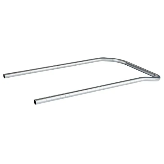Metro H3C Super Erecta Chrome 18" Utility Cart Extended Handle
