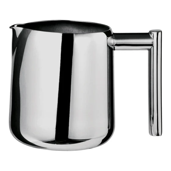 WNK by Steelite International Diva 5.5 oz. Stainless Steel Single Wall Creamer 53601S140