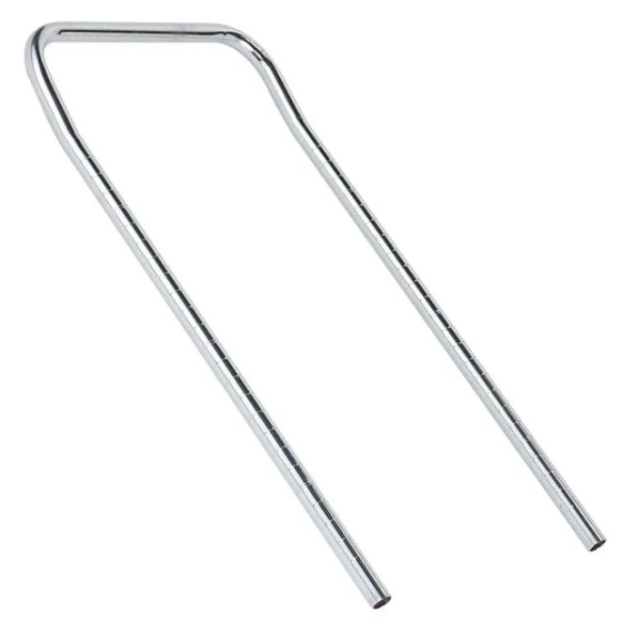 Metro H3S Super Erecta Stainless Steel 18" Utility Cart Extended Handle