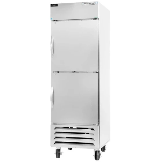 Beverage-Air HBF27HC-1-HS 30" Bottom Mounted Half Door Reach-In Freezer