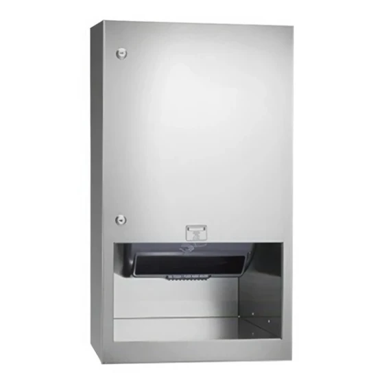 American Specialties, Inc. Simplicity 10-645210A-9 Surface-Mounted Battery-Operated Automatic Roll Paper Towel Dispenser