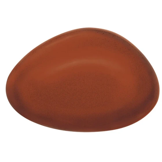 Oneida Terra Verde Cotta by 1880 Hospitality F1493025314 14" Porcelain Serving Platter - 6/Case