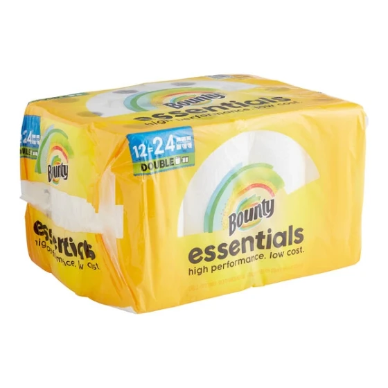 Bounty Essentials 2-Ply Select-a-Size Paper Towel Roll, 108 Sheets / Roll - 12/Case
