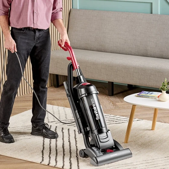Sanitaire SC5845D FORCE QuietClean 15" Bagless Upright Vacuum Cleaner