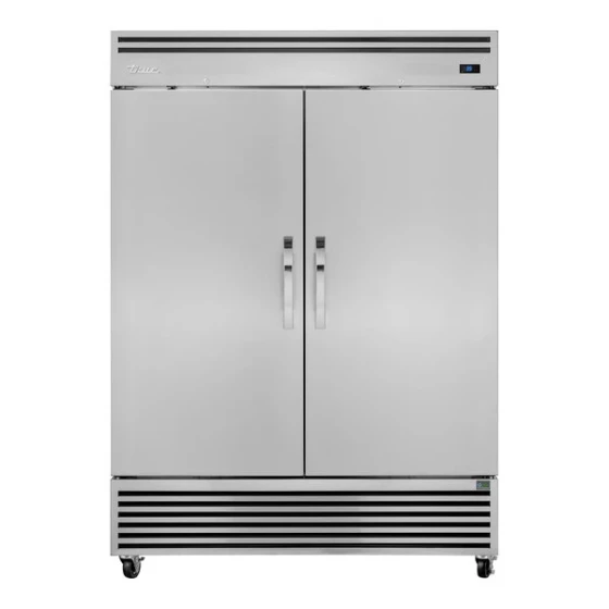 True TGN-2R-2S 57 5/8" Stainless Steel Solid Door Reach-In Refrigerator