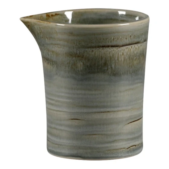 RAK Porcelain Rakstone Spot 5.05 oz. Peridot Porcelain Creamer - 6/Case