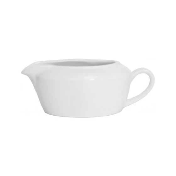 Steelite Performance Simplicity 13 oz. Madison Sauce Boat - 6/Case