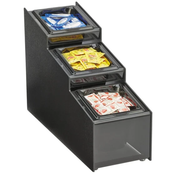Vollrath CTCPAN3-6 3 Tier 3 Pan Condiment Organizer