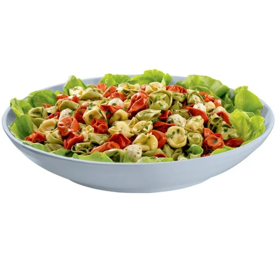 TableCraft CW3160GY 5.5 Qt. Gray Cast Aluminum Pasta Bowl