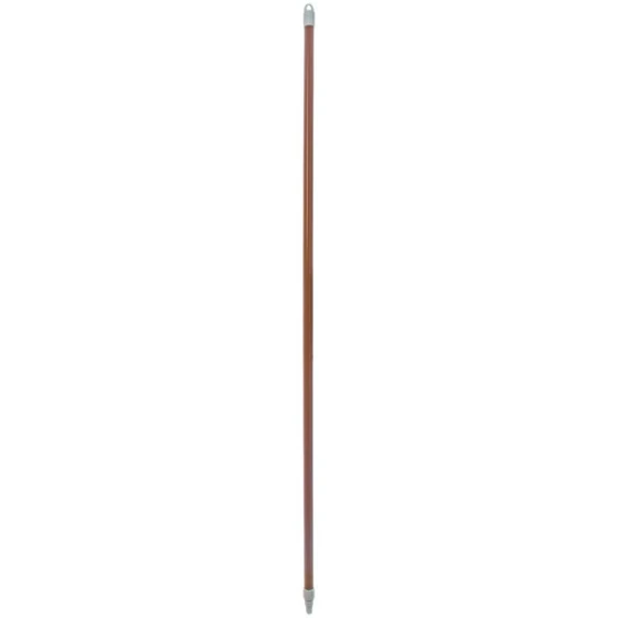 Carlisle Sparta 40225EC01 60" Brown Threaded Fiberglass Broom / Squeegee Handle