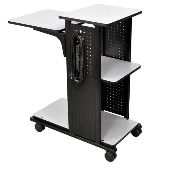 Luxor WPS4E Presentation Station Cart - 34 1/2" x 18 1/4" x 39 1/2"