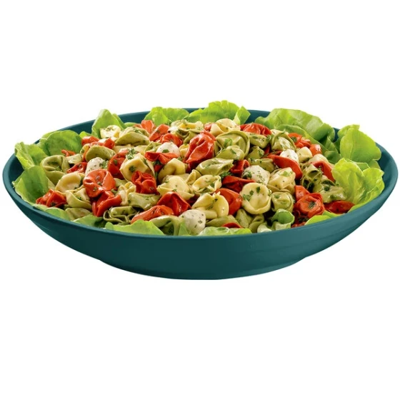 TableCraft CW3160HGN 5.5 Qt. Hunter Green Cast Aluminum Pasta Bowl