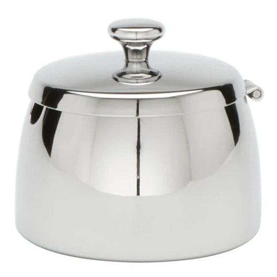 American Metalcraft DWS5 Elegance 5 oz. Double Wall Stainless Steel Sugar Bowl