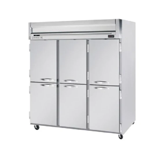 Beverage-Air HF3HC-1HS Horizon Series 78" Top Mounted Half Door Reach-In Freezer