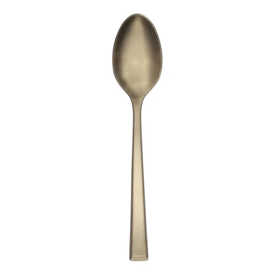 Reserve by Libbey Santorini Gold 7 1/4" 18/10 Stainless Steel Extra Heavy Weight Dinner Spoon - 12/Case