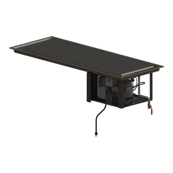 Vollrath FC-4CP-05120-F Five Pan Frost Top Drop-In Refrigerated Cold Food Well - 120V