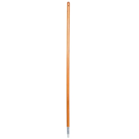 Carlisle Flo-Pac 4027500 40" Metal Threaded Wood Broom / Squeegee Handle
