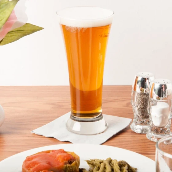 Libbey 1242HT Flare 19.25 oz. Customizable Pilsner Glass - 12/Case