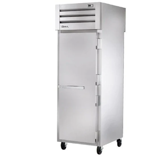 True STR1RPT-1S-1S-HC Spec Series 27 1/2" Solid Door Stainless Steel Pass-Through Refrigerator