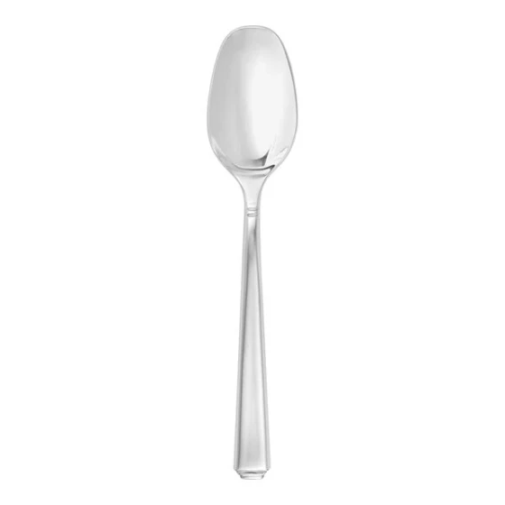 Zwiesel Fortessa Scalini 4 11/16" 18/10 Stainless Steel Extra Heavy Weight Demitasse Spoon - 12/Case