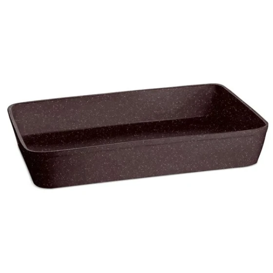 TableCraft CW20200MIS 15 Qt. Midnight Speckle Cast Aluminum Extra Large Rectangular Casserole Dish