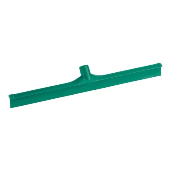 Carlisle Sparta 3656809 24" Green Single Blade Rubber Floor Squeegee with Plastic Frame