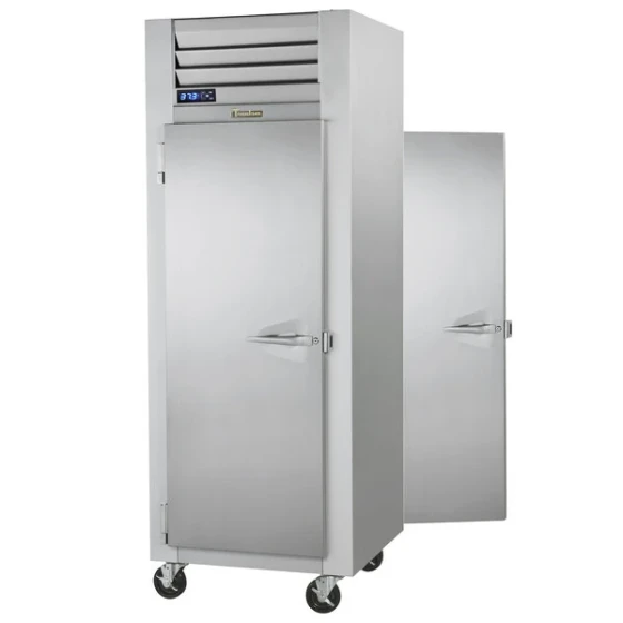 Traulsen G10014P Solid Door 1 Section Pass-Through Refrigerator - Left / Left Hinged Doors