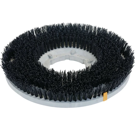 Carlisle 361100G50-5N Colortech 11" Black Nylon Rotary Stripping Brush