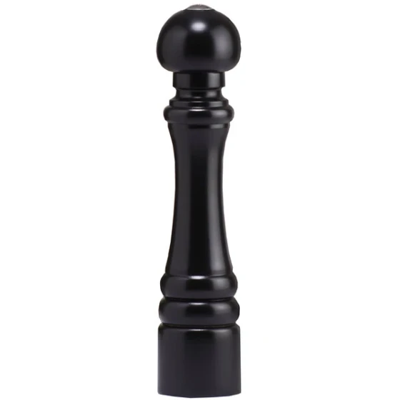 Chef Specialties 12555 Professional Series Customizable 12" President Ebony Salt / Pepper Shaker