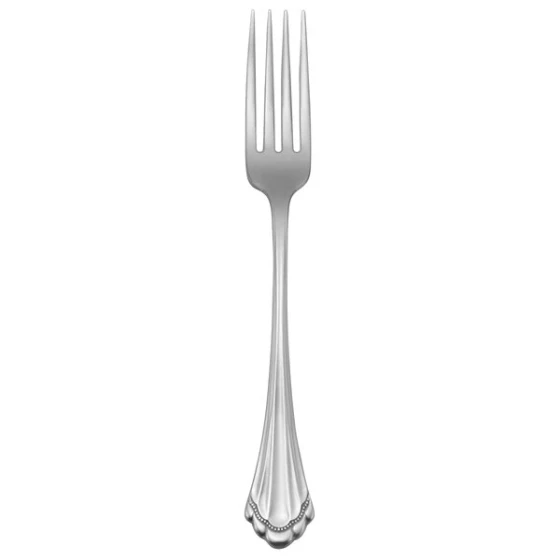 Oneida Marquette by 1880 Hospitality 2272FDIF 7 7/8" 18/8 Stainless Steel Extra Heavy Weight Dinner Fork - 36/Case