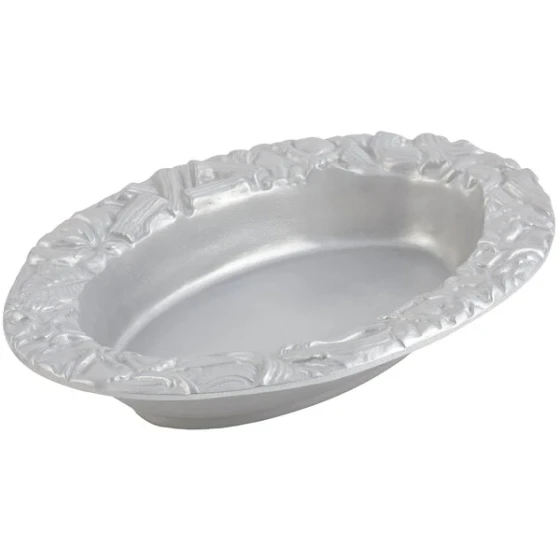 Bon Chef 5500P 3 Qt. Pewter-Glo Cast Aluminum Pasta Bowl