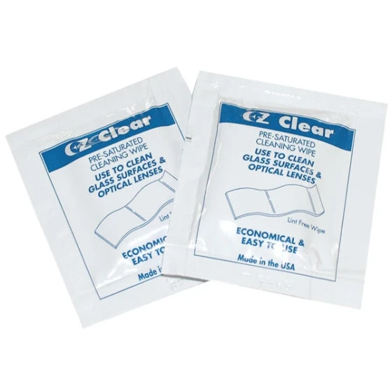 Controltek USA 510005 Pre-Saturated Lens Cleaning Wipes - 50/Box