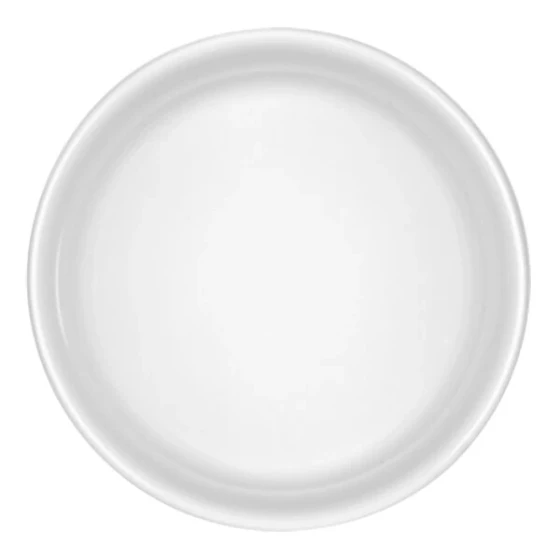 Bauscher Maitre from BauscherHepp 9.1 oz. Bright White Round Stackable Porcelain Sugar Bowl - 36/Case