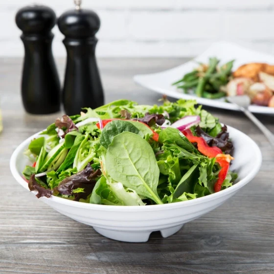 GET ML-79-W Milano White 1.5 Qt. Round Bowl