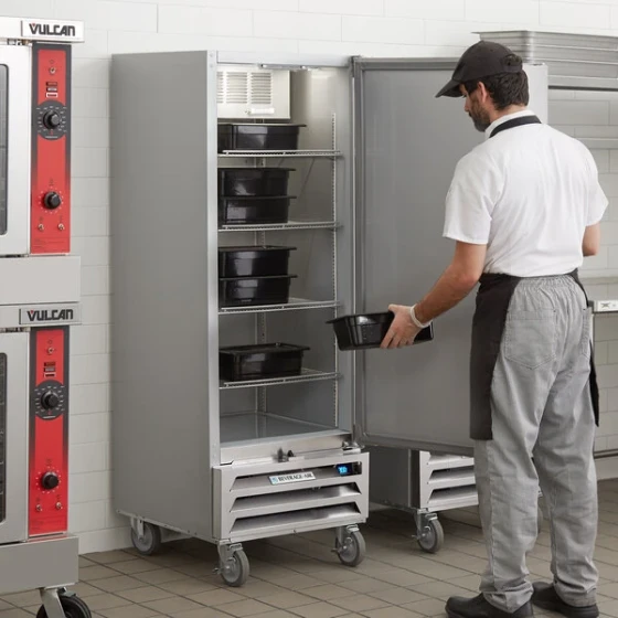 Beverage-Air FB12HC-1S 24" Vista Series One Section Solid Door Reach-In Freezer - 12 cu. ft.