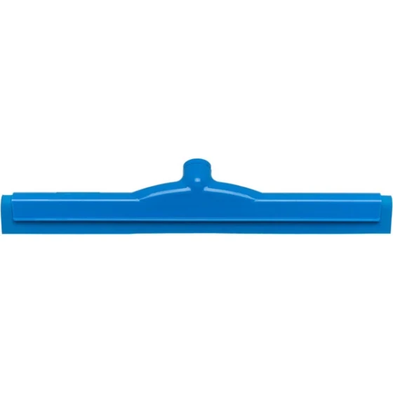 Carlisle Sparta 4156714 18" Blue Double Foam Rubber Floor Squeegee with Plastic Frame