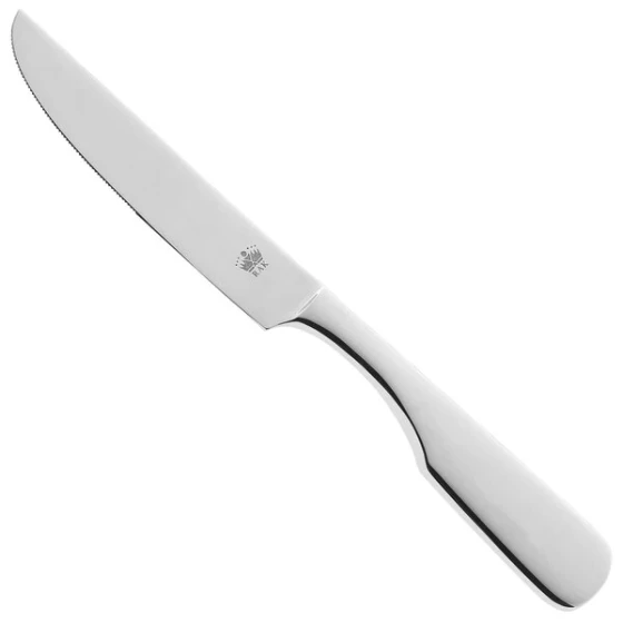 RAK Porcelain Classik 8 3/8" 18/10 Stainless Steel Extra Heavy Weight Dessert Knife - 12/Case