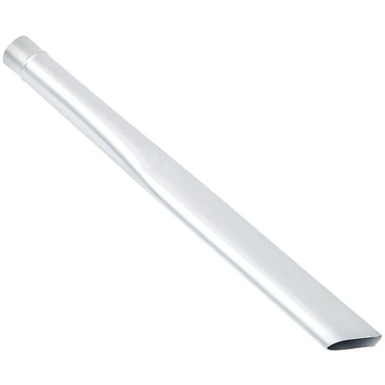 Delfin Industrial TA.0020.0000 19 5/8" Aluminum 45 Degree Cut End Lance for Vacuum Cleaners- 2" Diameter