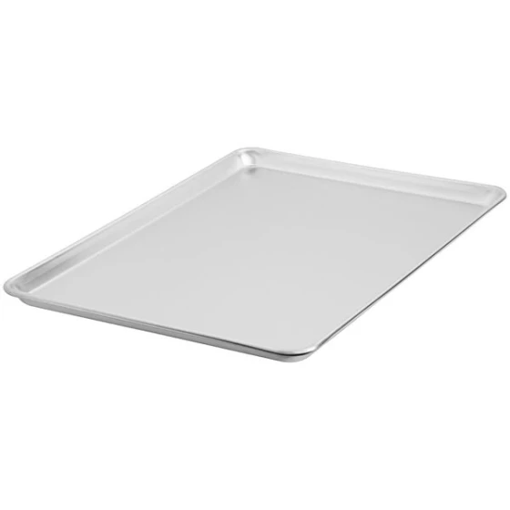 LloydPans 18 inch x 26 inch Full Size Aluminum Bun / Sheet Pan XABP-18X26X1