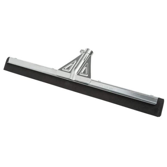 Rubbermaid® FG9C2800BLA 22" Black Heavy-Duty Double Foam Rubber Floor Squeegee with Metal Frame