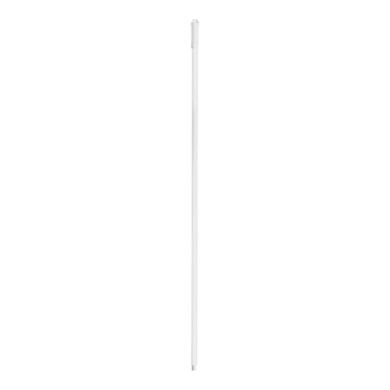 Carlisle Sparta 4023200 60" White Threaded Plastic Broom / Squeegee Handle with Reinforced Tip