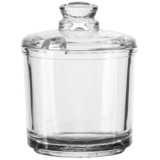 Vollrath 527J Dripcut® 6 oz. Glass Condiment Jar