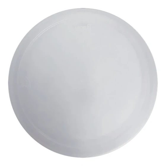 Howw Manufacturing Clear Plastic Lid with No Hole for 32 oz. Drink Bucket - 48/Case