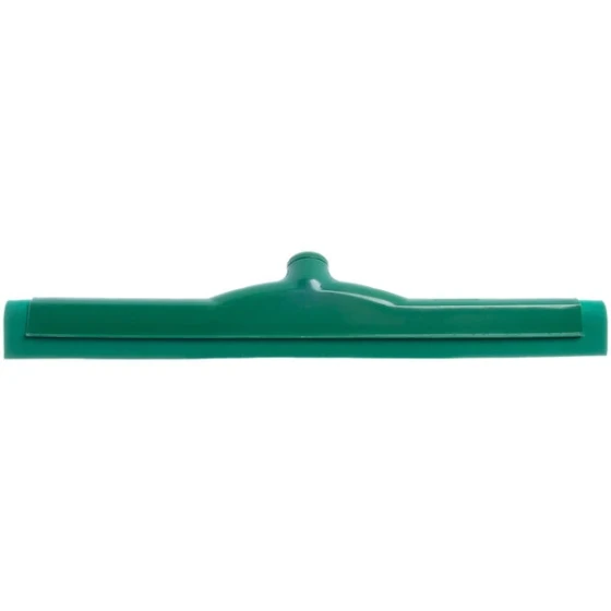 Carlisle Sparta 4156709 18" Green Double Foam Rubber Floor Squeegee with Plastic Frame