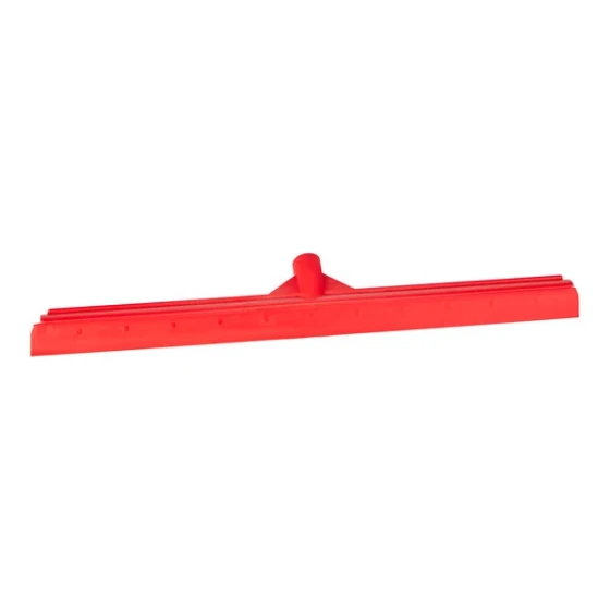 Vikan ColorCore 726014 23 5/8" Red Single Blade Rubber Squeegee